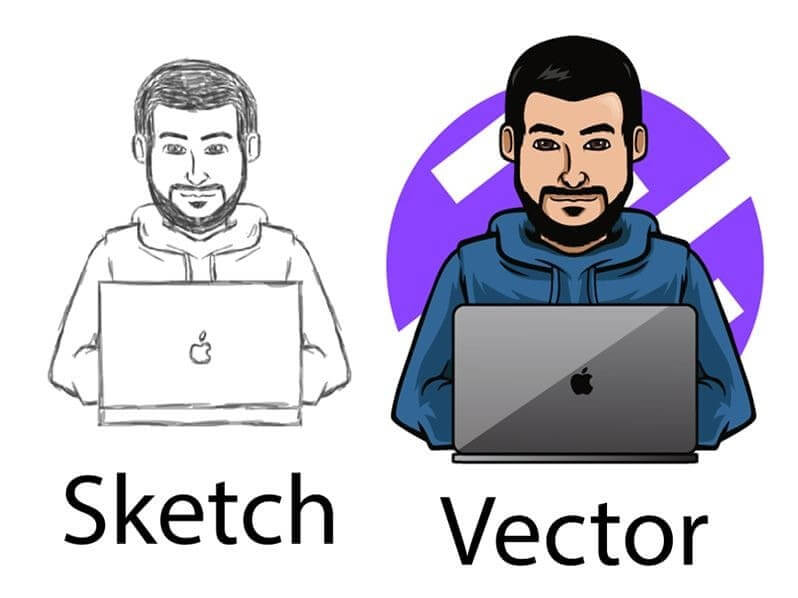 Sketch to Vector1