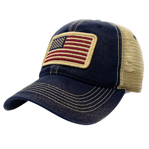 Flag Hat Patches