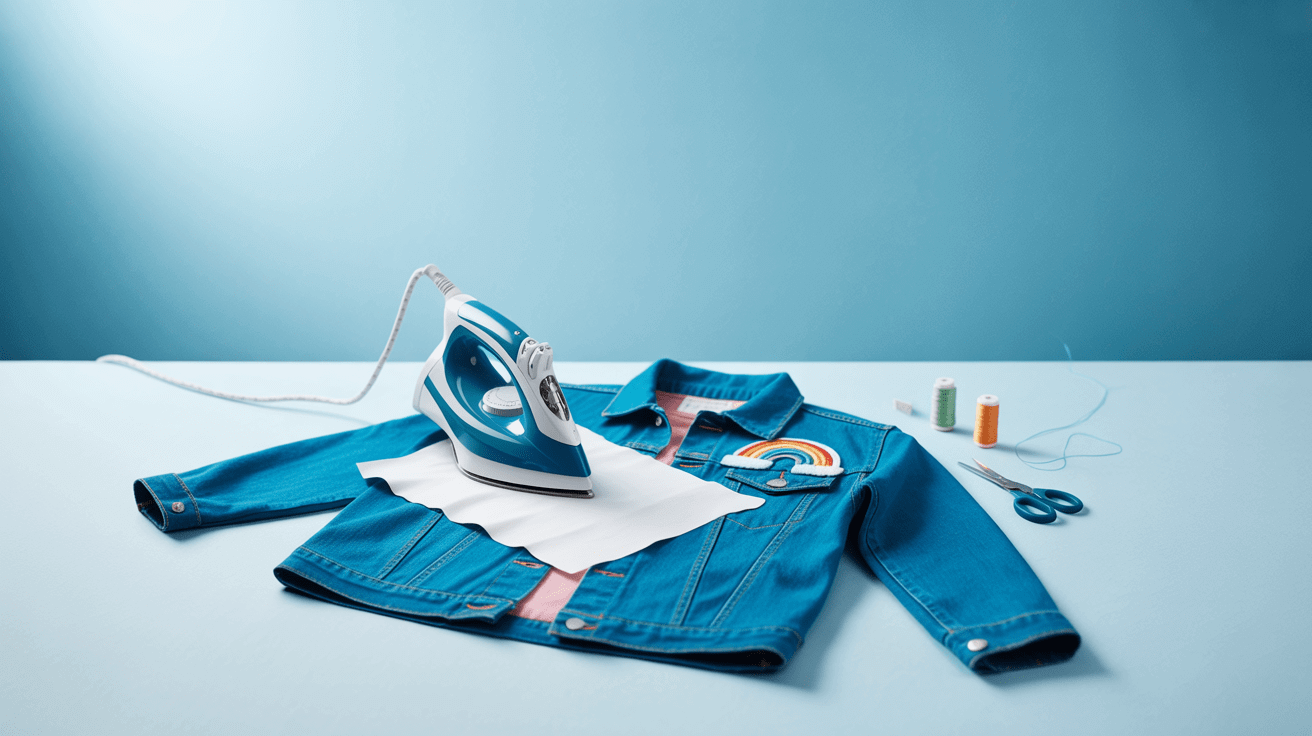 how to iron patch