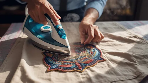 stick iron on patch with correct method